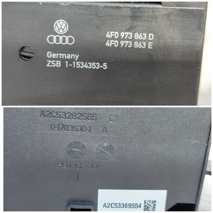 Unitate control frâna de mână Audi A5 8TA CDNB 132kW COD: 8K0907801H 2011 / [2009-2016] / (5F3)