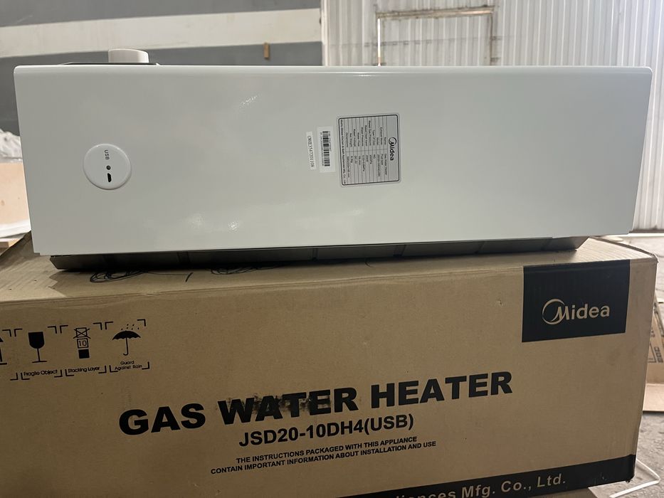 Газовая колонка Мидеа,водонагриватель с гарантий цена договорная