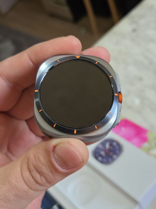 Samsung Galaxy Watch Ultra Titanium Blue! 2025!Като нов!