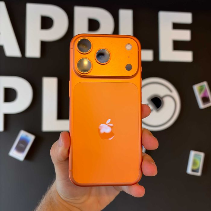 iPhone 17 Pro 512Gb Cosmic Orange Aproape Nou 100% Baterie + 24 Luni Garanție/ Apple Plug