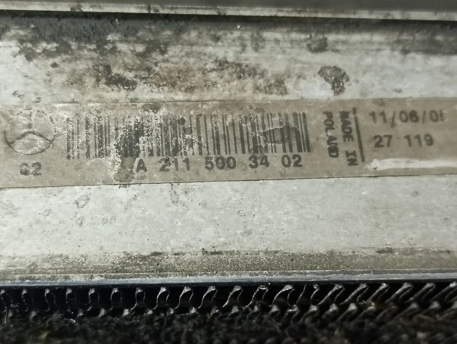 Radiator apa A2115003402 Mercedes Benz E-Class W211/S211 (2002 - 2006) 3.0 cdi v6 OM 642.920
