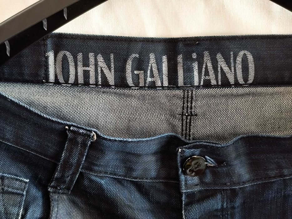 John Galliano мъжки дънки L – дизайнерска луксозна марка!