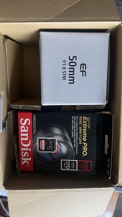 Продам  Canon 80D + 50mm + SD 128GB