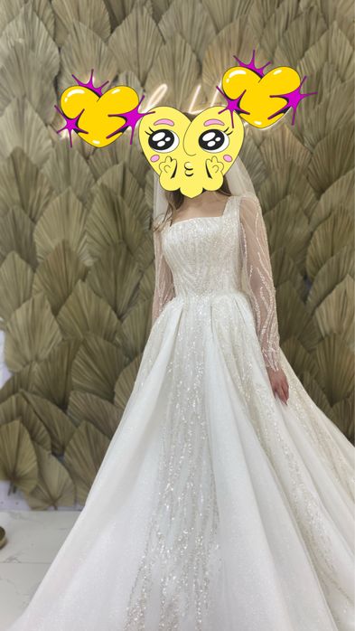 Платье свадебное королевское