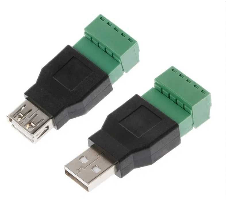 Set mufe USB tata/mama cu mufa rapida
