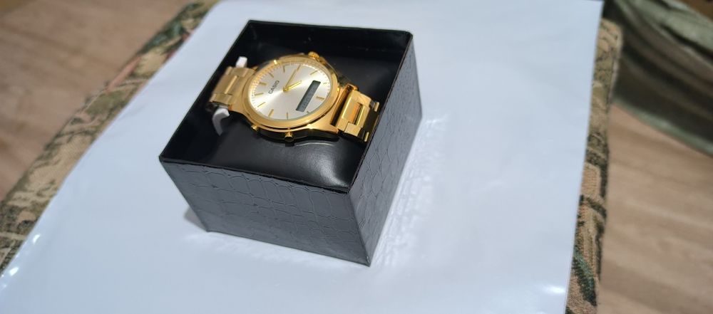 Продам наручные часы, Casio, позолоченные