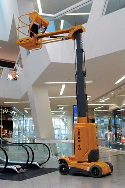 Societate vindem nacela 10m, electrica brat Haulotte star 10, Genie