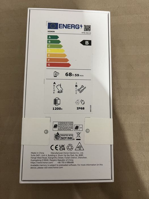 Honor magic 8 lite , negru nou , sigilat , liber