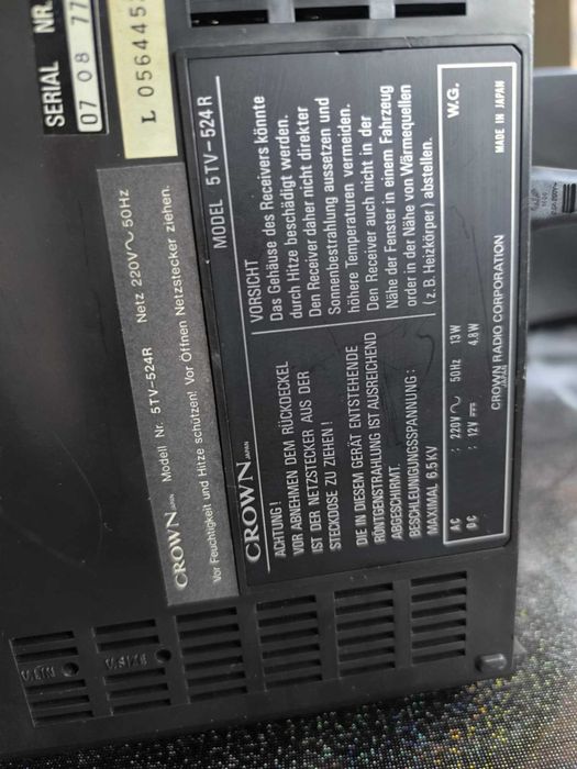 Мини черно-бял телевизор с радио - УНИКАЛНО БИЖУ