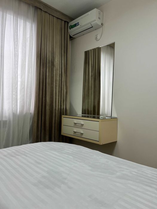 3-комн в Olmazar City | 2 кровати + TV 55" |Только Семейным |Посуточно