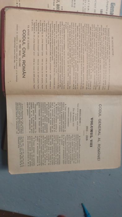 Codul general al Romaniei Hamangiu colectie