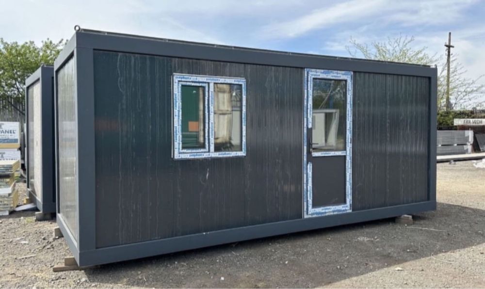 Container birou containere vitrina fast food santier depozitare paza