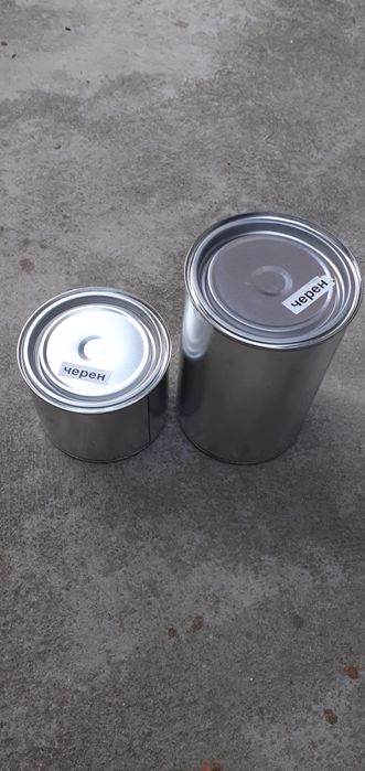 Кафява боя за обувки вакса