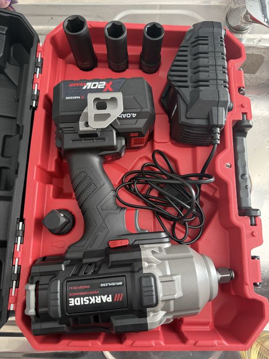 Гайковерт парксайд черен