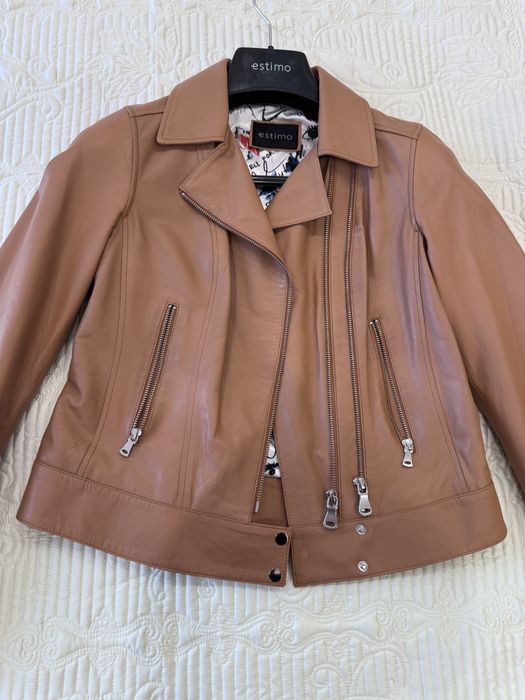 Куртка кожанная