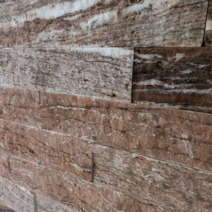 Travertin  Walnut Scapitat  15 x 5 x 2 cm 94,50 +TVA / mp