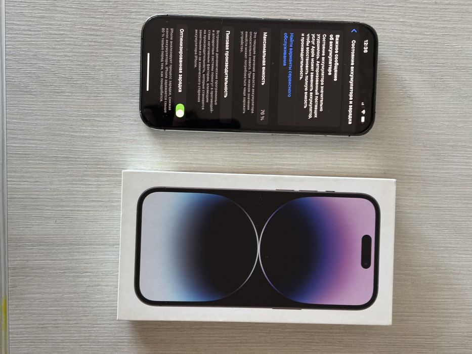 iPhone 14 pro фиолетвый