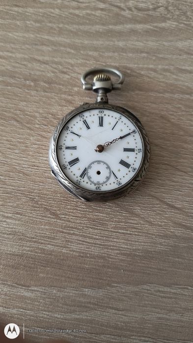 сребърен часовник за части