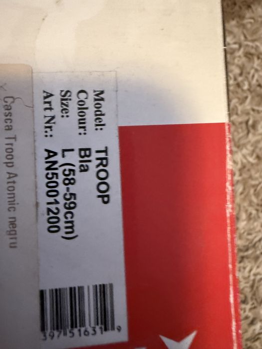 Casca Ski Atomic marine L