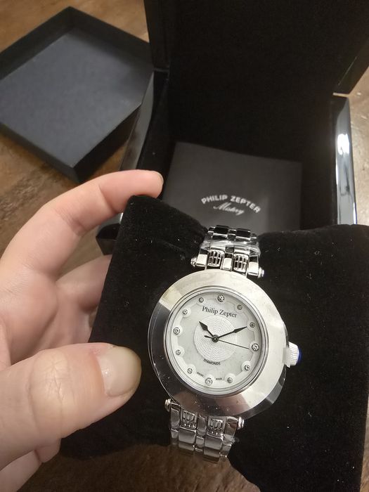 Ceas dama Philip Zepter cu Diamante Nou