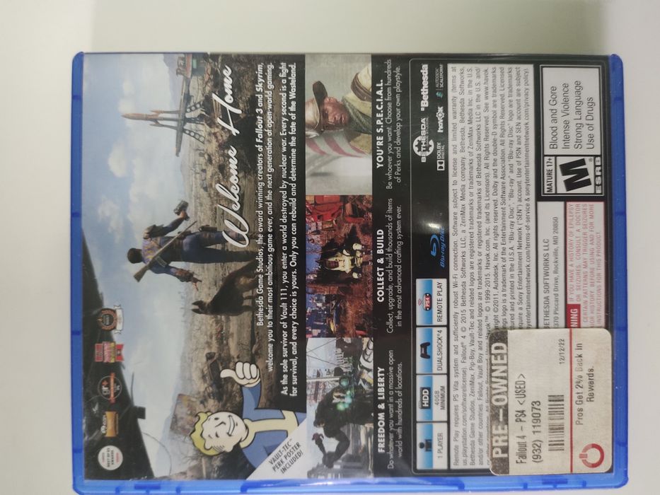 Fallout 4 игра на PS4