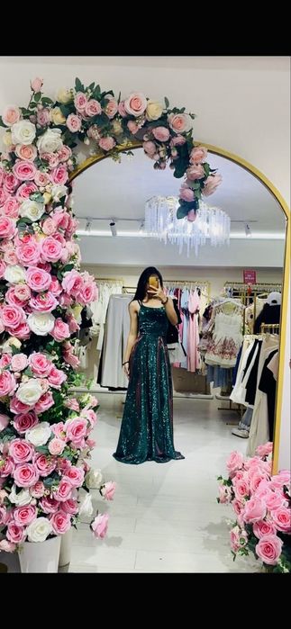 Вечернее блестящее платье от Mylook