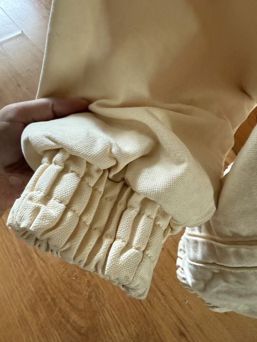 Джинсовая куртка бежевая Pull&Bear