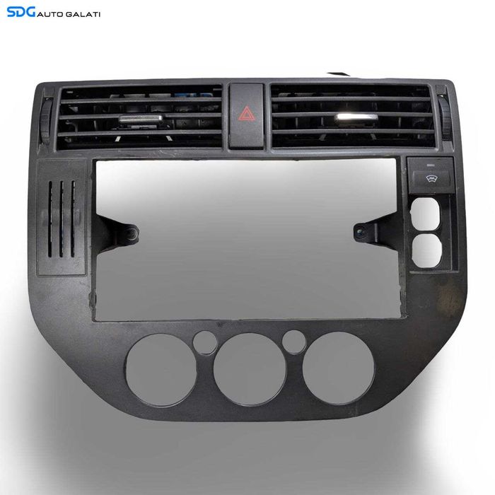 Rama Consola Ornament Grila Gura Ventilatie Aerisire Bord Central Ford C-Max 2004 - 2007 Cod 3M5118522CDW 3M5118522 [LR2759]