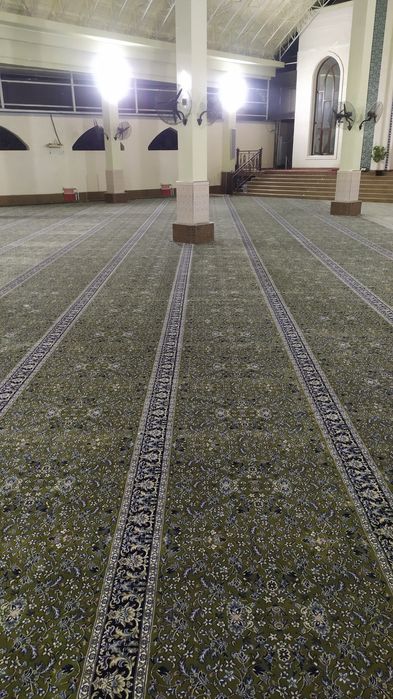 Установка ковраланы мечети