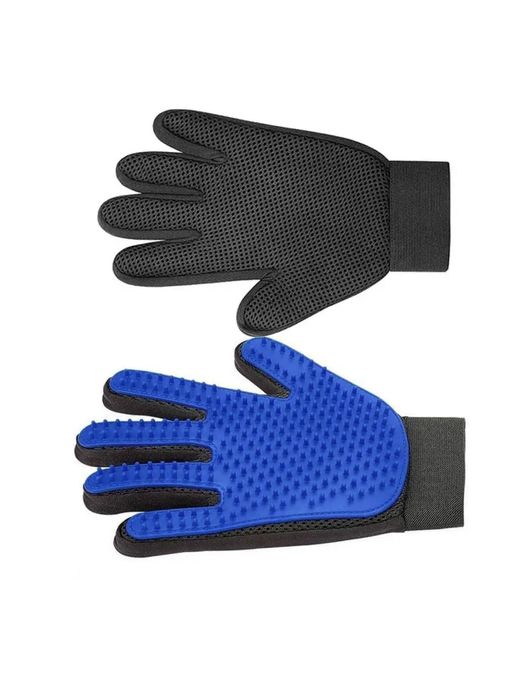 Перчатка для вычесывания шерсти домашних животных — Массажная щетка дл