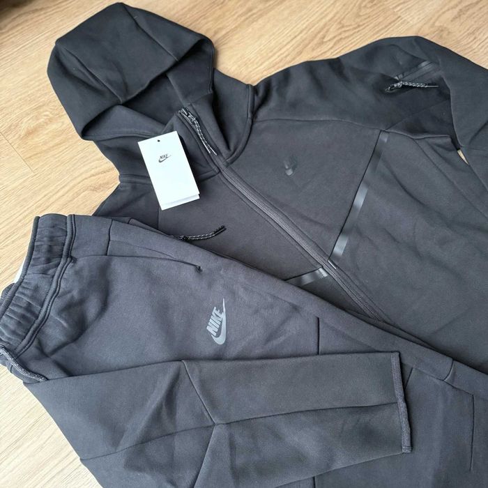 #EDITIE LIMITATĂ# Nike Tech Fleece Full Negru - Verificare Colet