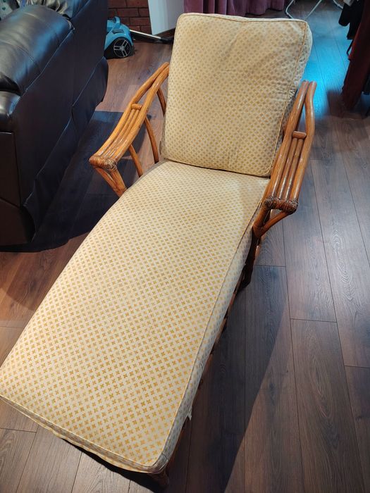 Șezlong deosebit vintage lemn