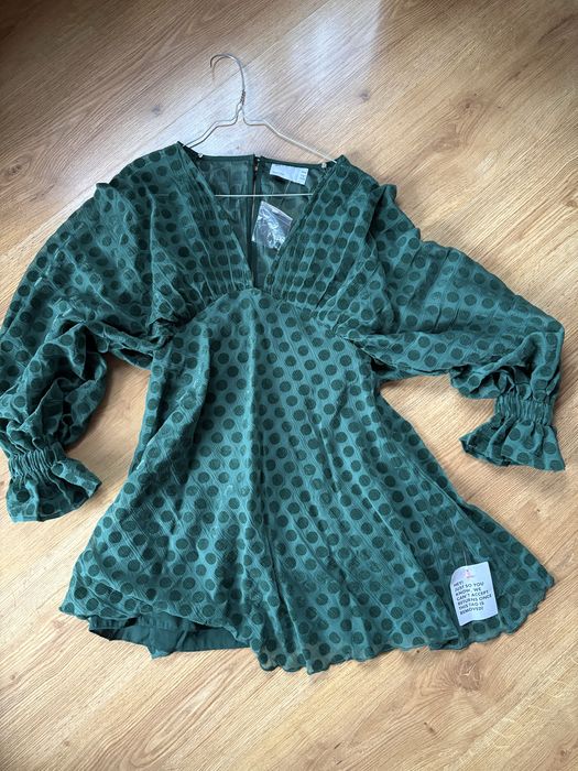 ASOS DESIGN Mini Рокля Зелена - Размер EU 36