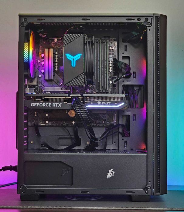 RTX 5060/Ryzen 7-5700X/RAM 32GB/SSD 1TB/Чисто Нов+Гаранция!