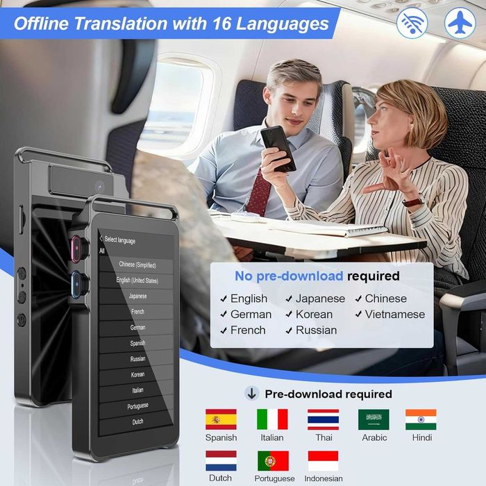 Гласов преводач без интернет, Ki преводач на 150 езика, в реално време