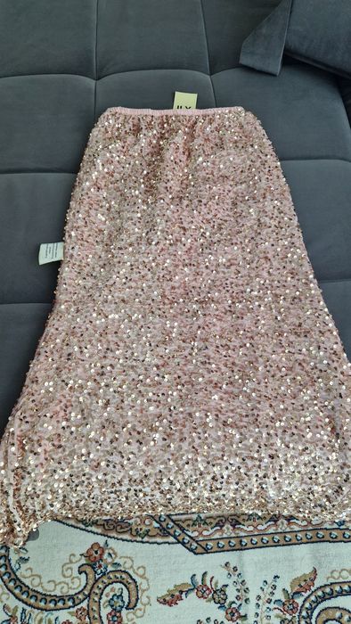 Новогодние юбки в пайетках.