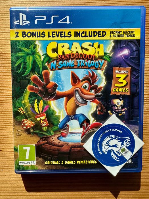 Crash Bandicoot N. Sane Trilogy PlayStation 4 PS4 PlayStation 5 PS5 ПС4 ПС5
