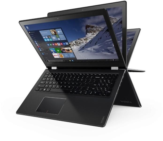 Laptop cu touch si mod tableta Lenovo Yoga 510 i7-6500U 16GB DDR4 256GB SSD AMD Radeon R7 M460 2GB Harman Kardon audio Windows Home