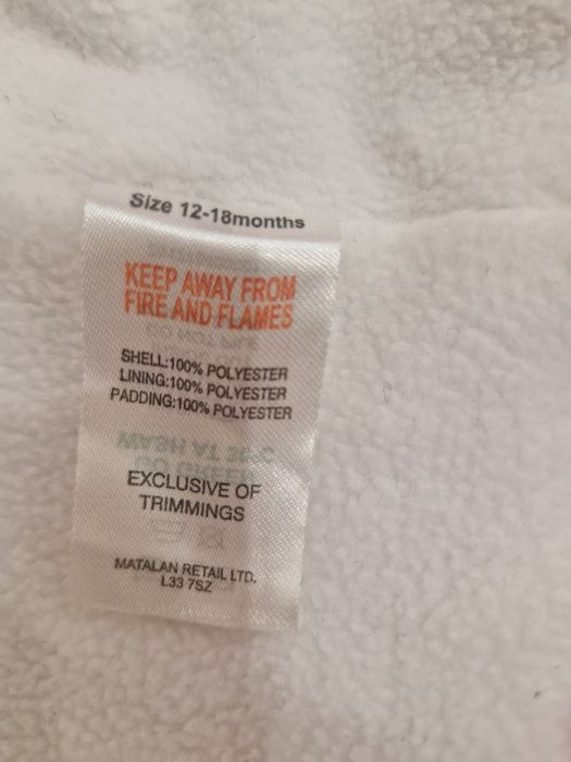 Елече Matalan за момиче размер 12-18