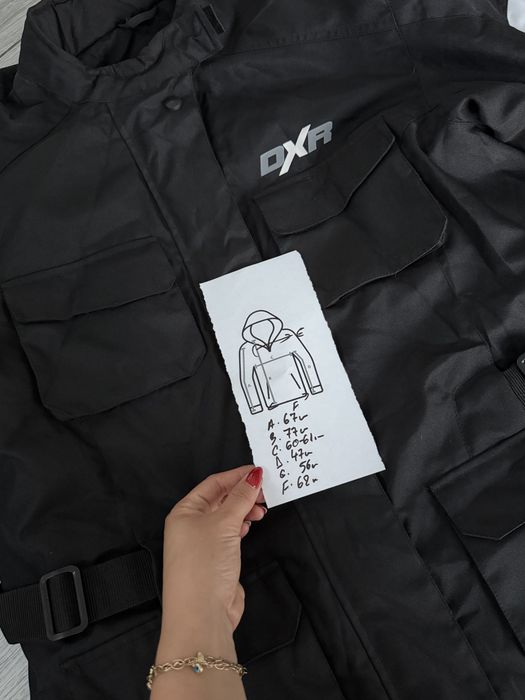 Geaca moto DXR impecabilă XXL