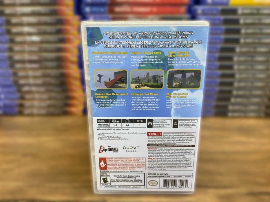 Новый Human: Fall Flat Dream Collection Nintendo Switch/ Нинтендо