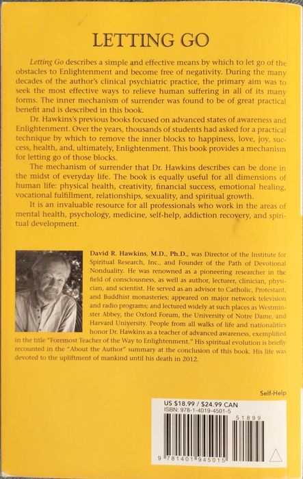 Letting Go - David R. Hawkins