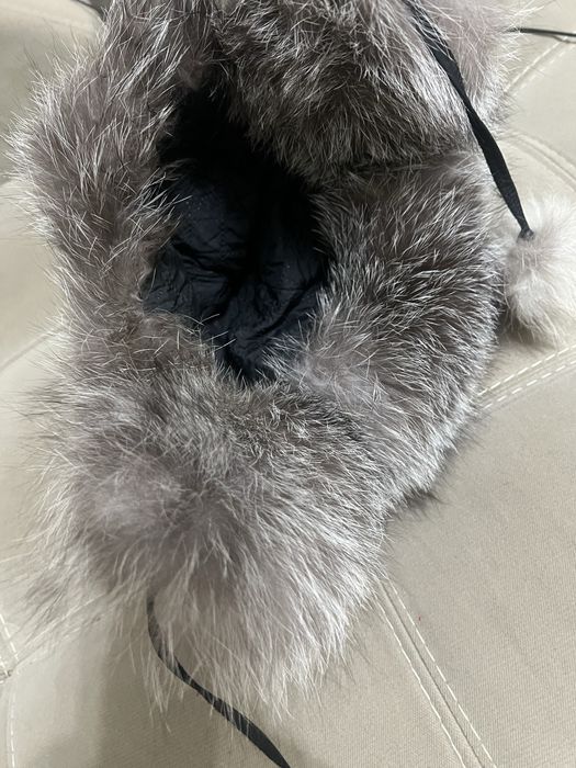 Шапка  женская песец