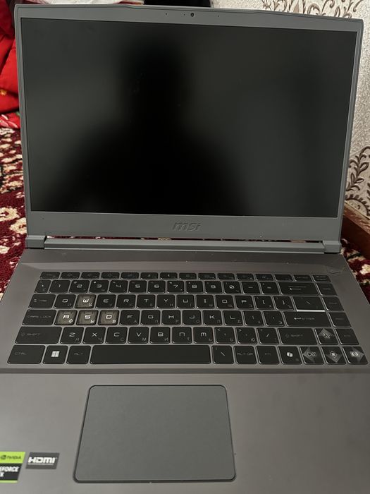 Новый Ноутбук  MSI сатилады документ коробка бари бар саз