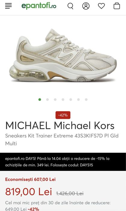 Michael Kors  Originali nr 46.5