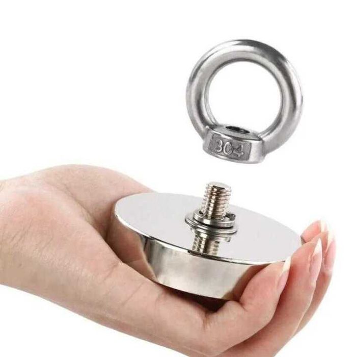 Неодимови магнити с халка (кука) за търсене на предмети