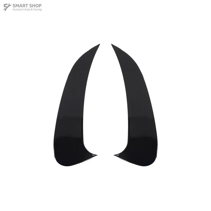 Ornamente bara spate flapsuri compatibil cu Mercedes C Class W206 Sport Line (2021-Up) Negru Lucios