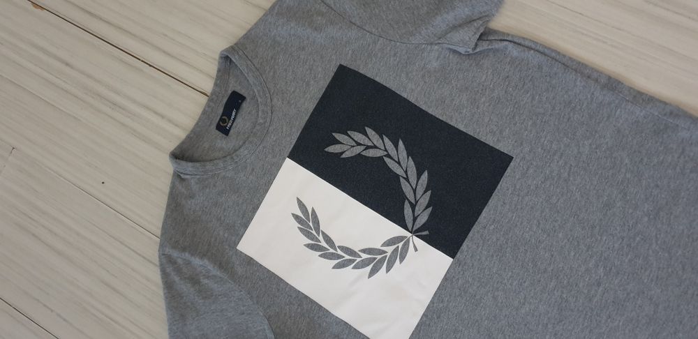 Fred Perry Cotton Mens Size S  ОРИГИНАЛ! Мъжка Тениска!