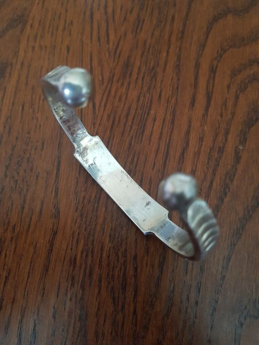 Bratara argint masiv 925.vintage,araba turcă  Mouhamed,facuta manual