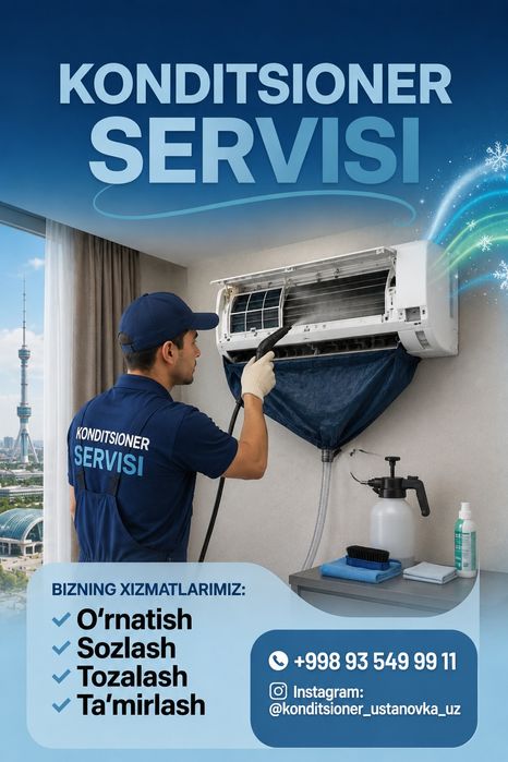 Konditsioner ustanovka / Кондиционер установка / remont / zapravka /
